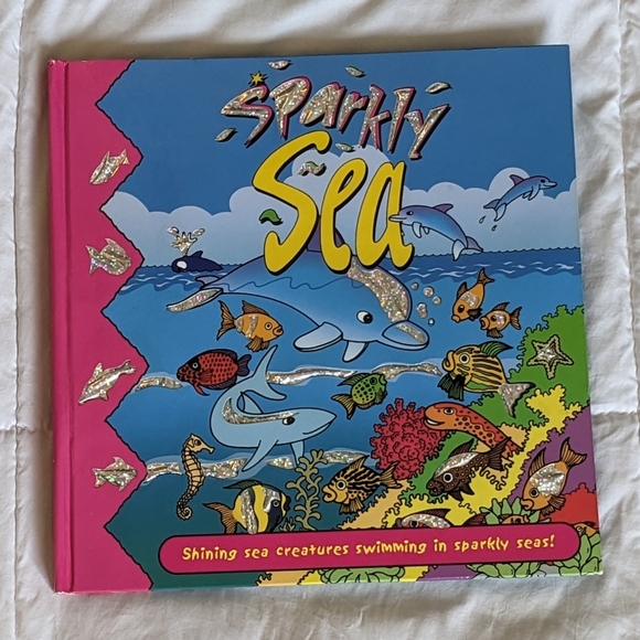 💥 Sparkly Sea Large Board Book - Picture 1 of 2